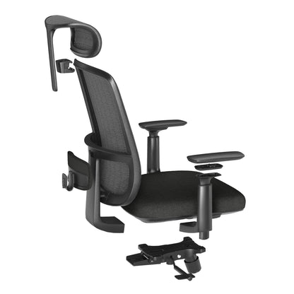 ErgoSift Ergonomic Mesh Office Chair With Lumbar Support, Adjustable Headrest, Armrest, Seat Depth And Tilt