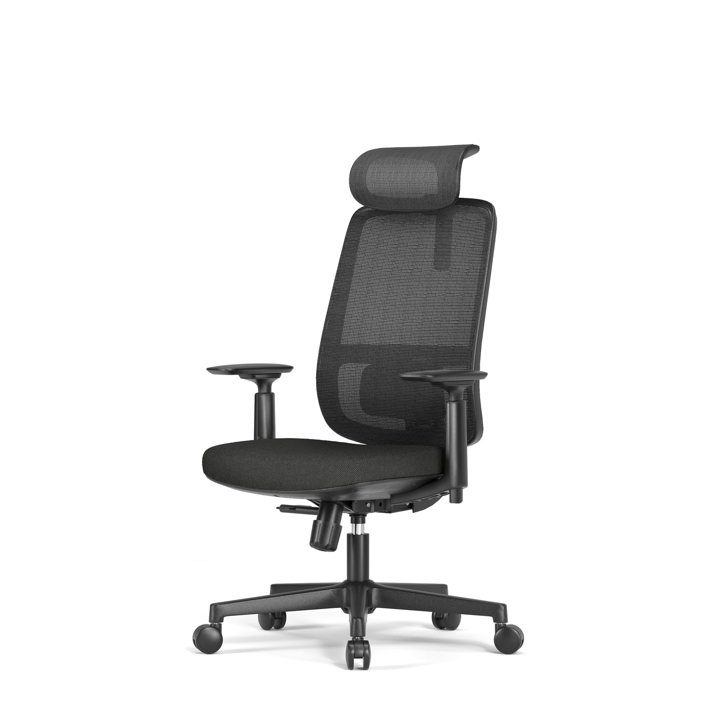 ErgoSift Ergonomic Mesh Office Chair With Lumbar Support, Adjustable Headrest, Armrest, Seat Depth And Tilt