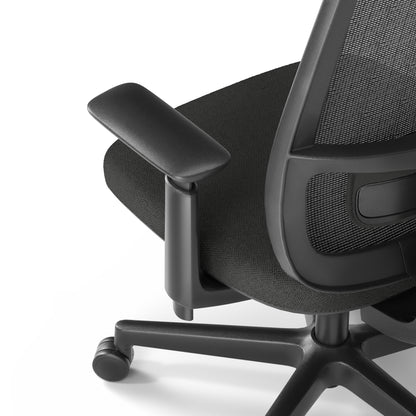 ErgoSift Ergonomic Mesh Office Chair With Lumbar Support, Adjustable Headrest, Armrest, Seat Depth And Tilt