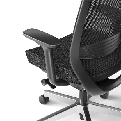 Egosift Ergonomic Office Chair with Thickened seat Soft Cushion &  Breathable Mesh Spine Support