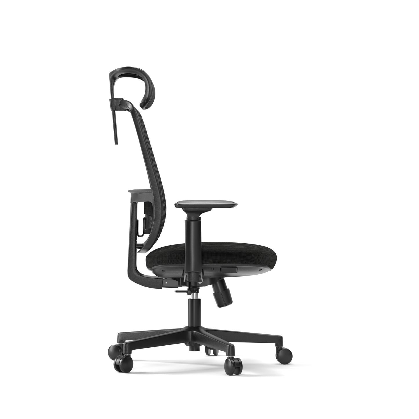 ErgoSift Ergonomic Mesh Office Chair With Lumbar Support, Adjustable Headrest, Armrest, Seat Depth And Tilt